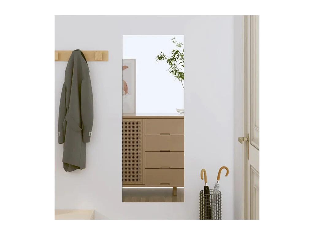 Espejo de pared vidrio rectangular 30x80 cm ES589096
