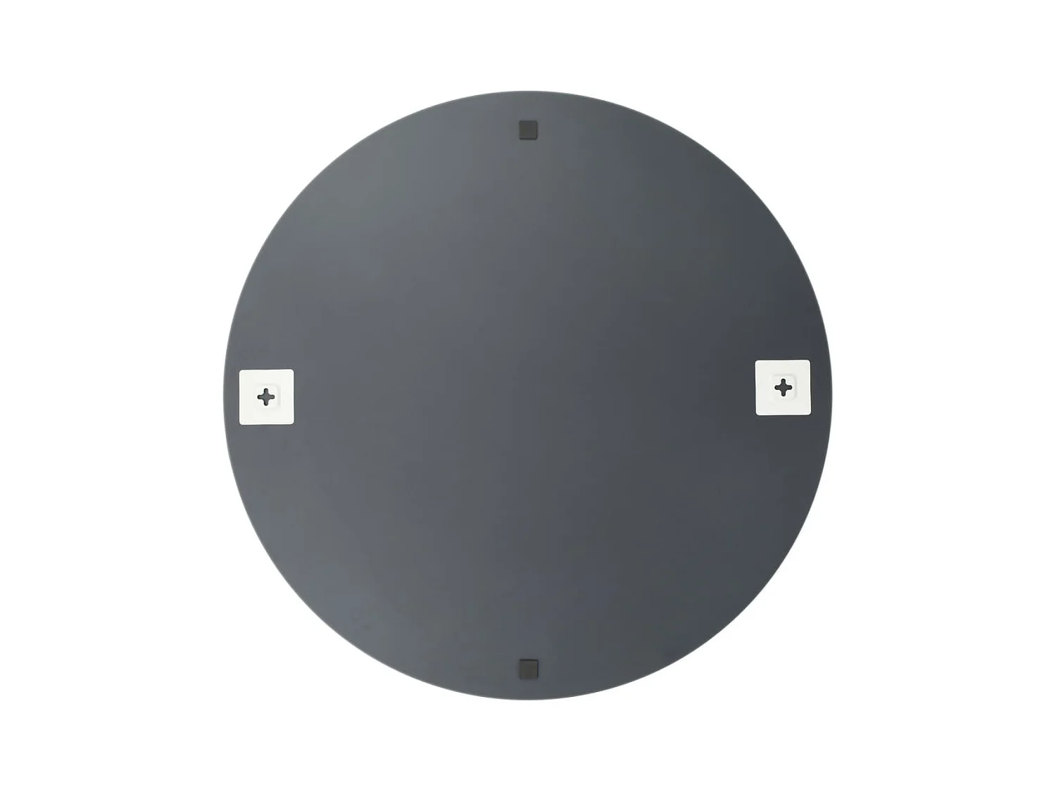 Miroirs muraux 2 pcs 50 cm Rond Verre FR74603