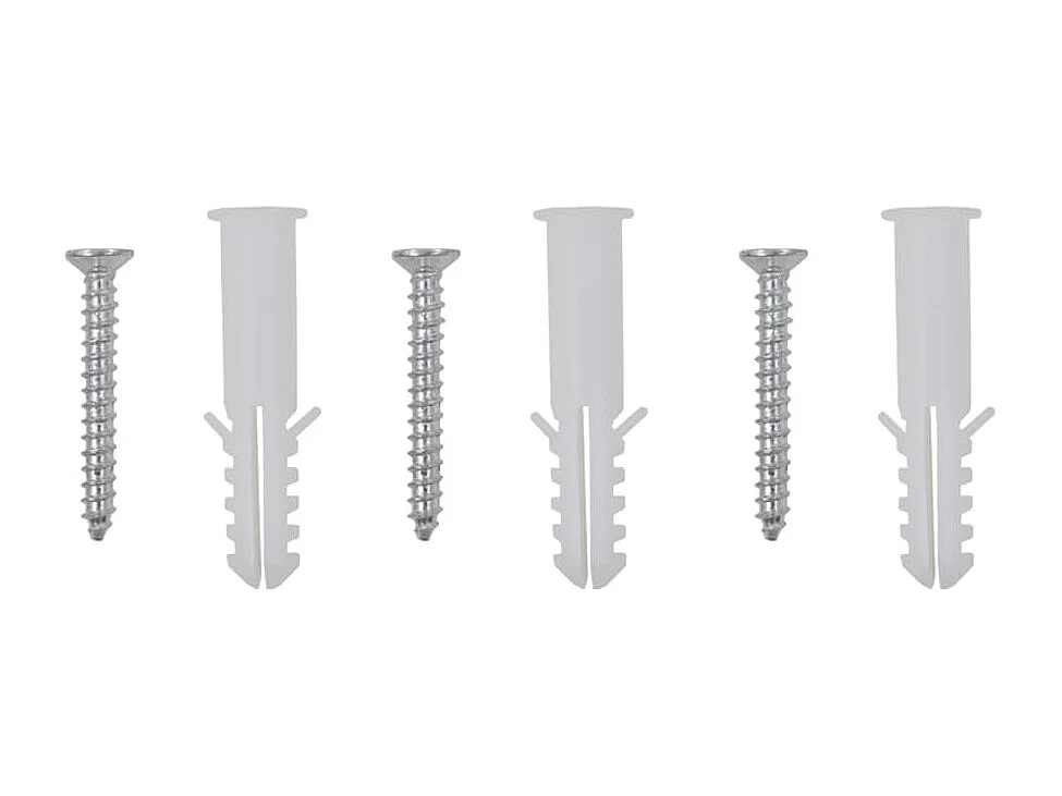 Espejos de pared rectangulares 2 unidades vidrio 60x40 cm ES525863