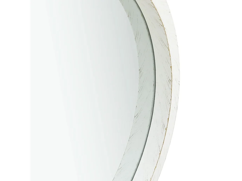 Miroir mural avec sangle 50 cm Blanc FR48072