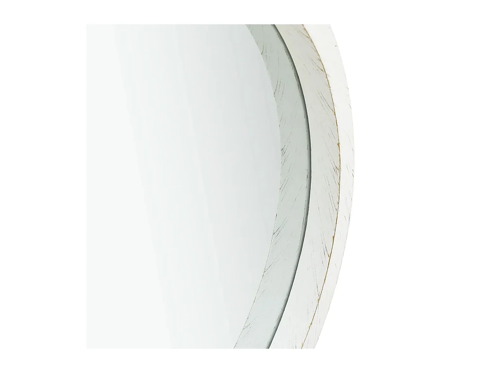 Miroir mural avec sangle 50 cm Blanc FR48072