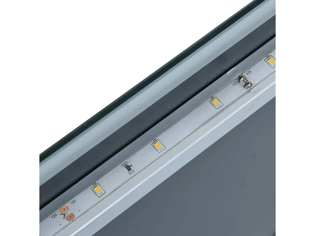 Miroir mural à LED pour salle de bains 60x100 cm FR41891