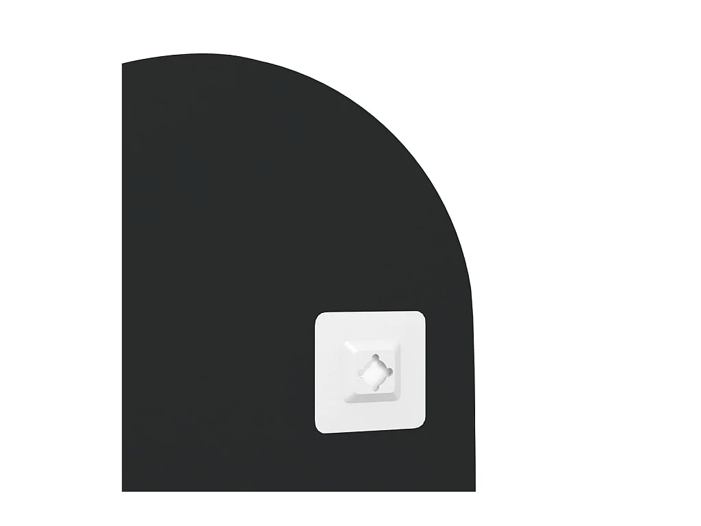 Wandspiegel 40x90 cm ovaal glas BE535702