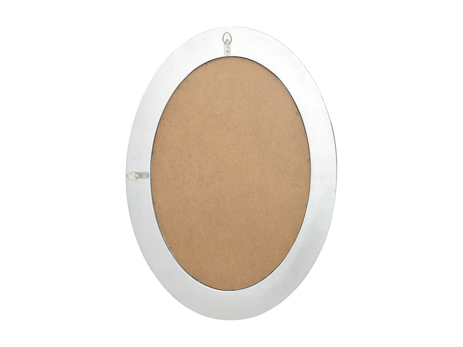 Miroir mural style baroque 50x70 cm Argenté FR27819