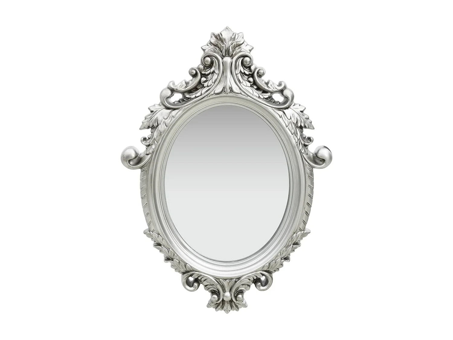 Miroir mural style château 56x76 cm Argenté FR27812