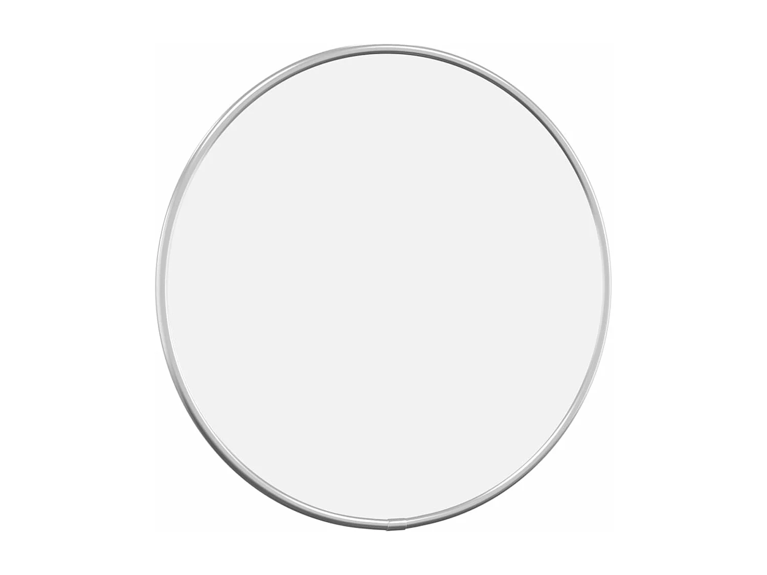 Miroir mural Argenté Ø 30 cm Rond FR76742