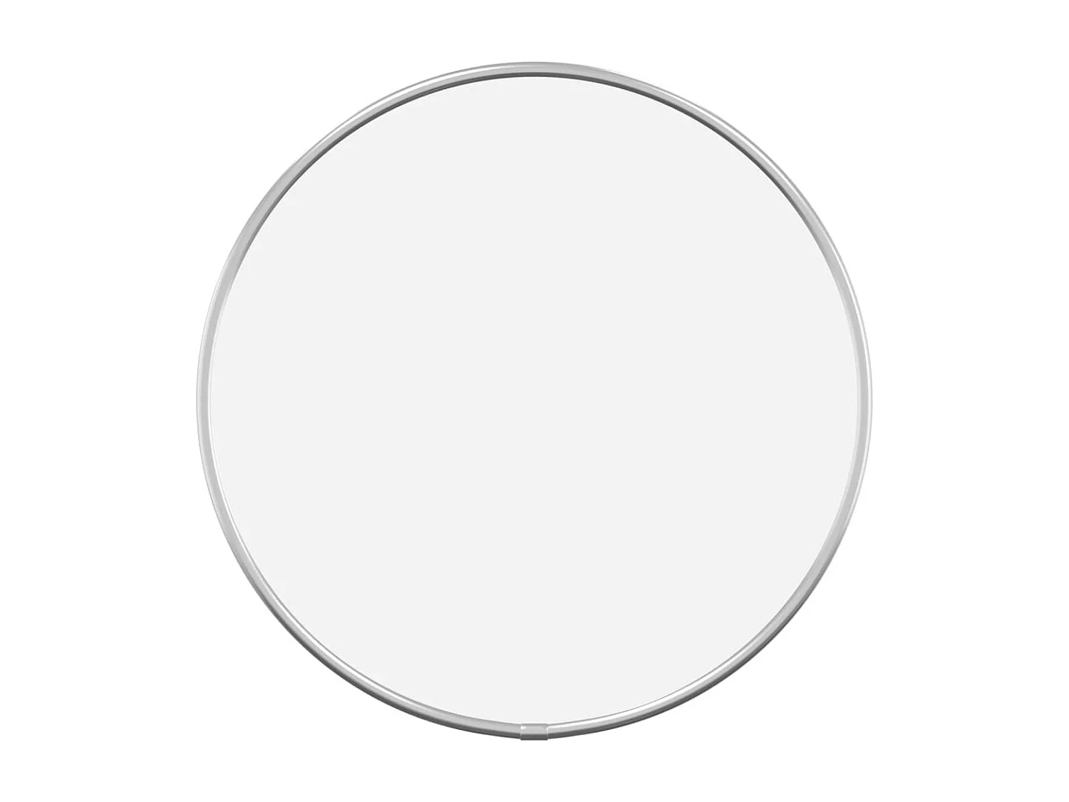 Miroir mural Argenté Ø 30 cm Rond FR76742