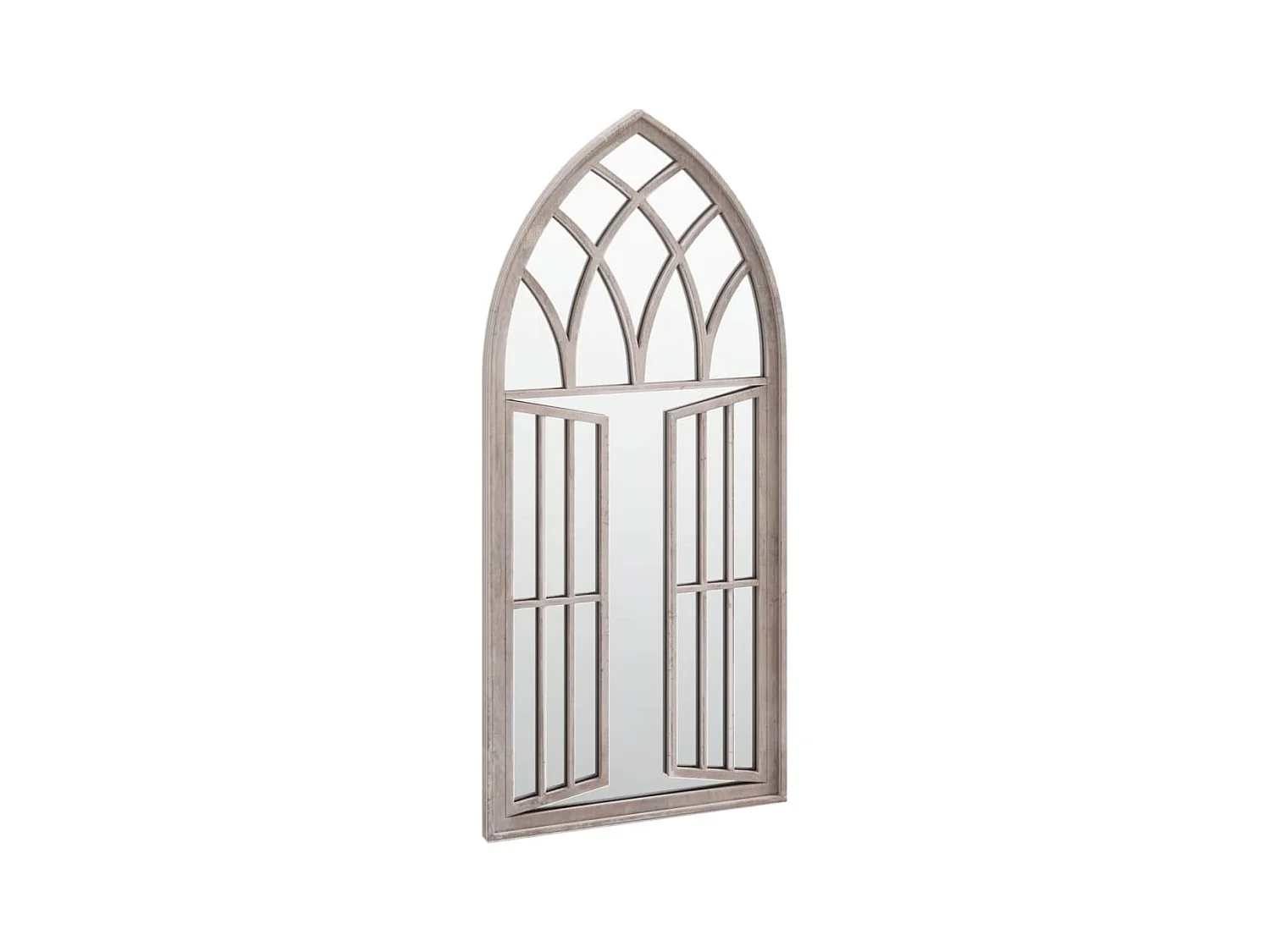 Miroir de jardin Sable 100x45cm Fer pour utilisation extérieure FR57373