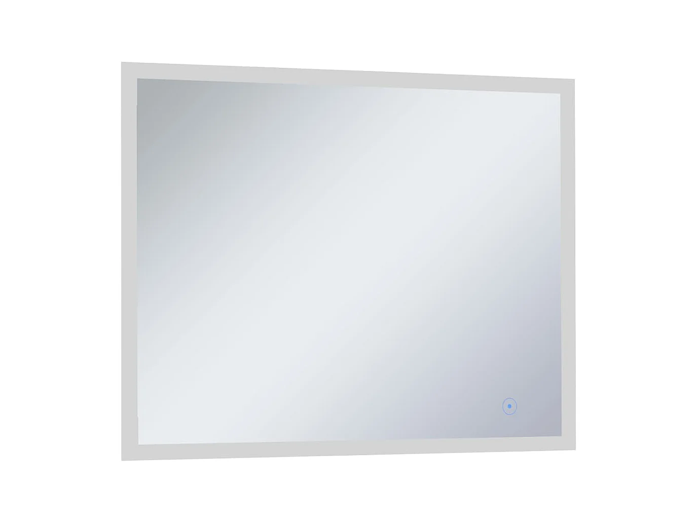 Miroir mural à LED de salle de bain et capteur tactile 80x60 cm FR63493