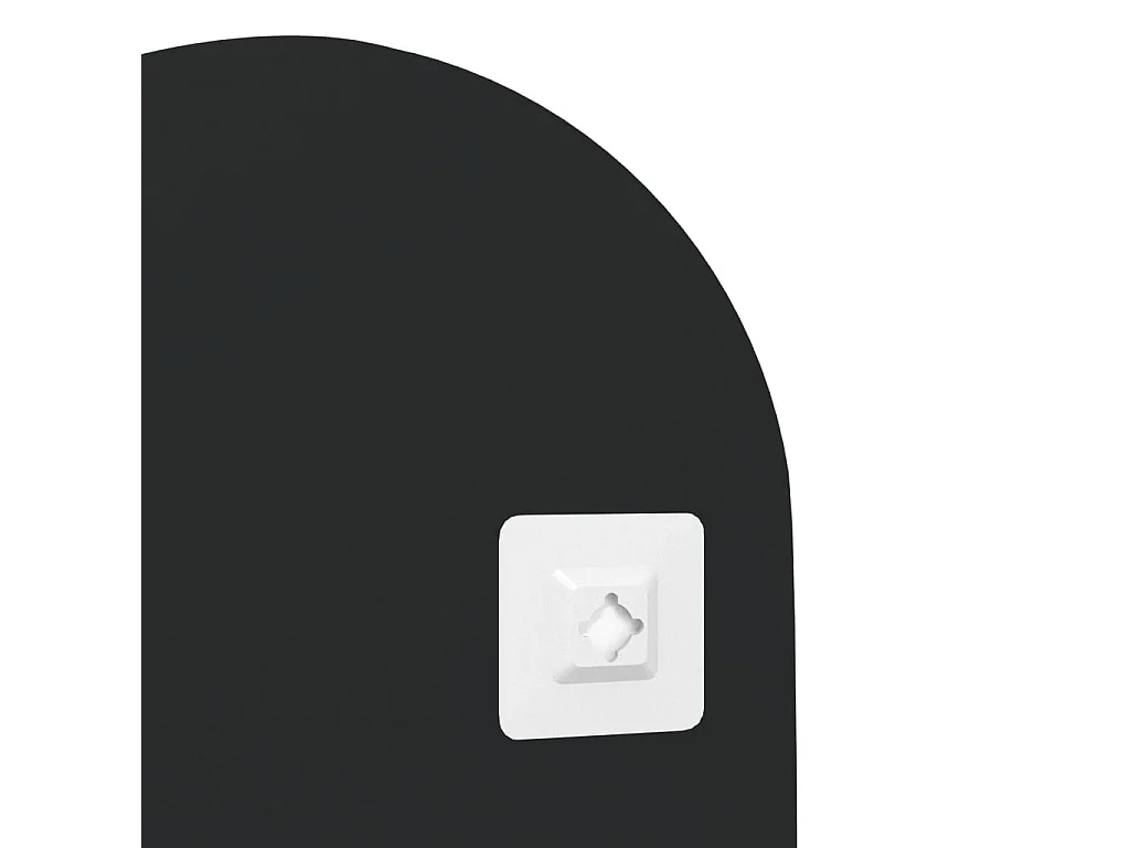 Espelho de parede oval 25x60 cm vidro PT596389