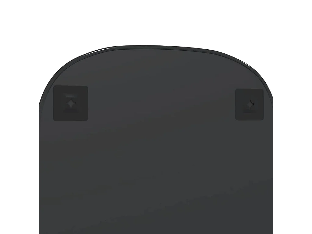 Miroir mural Noir 80x50 cm FR41834