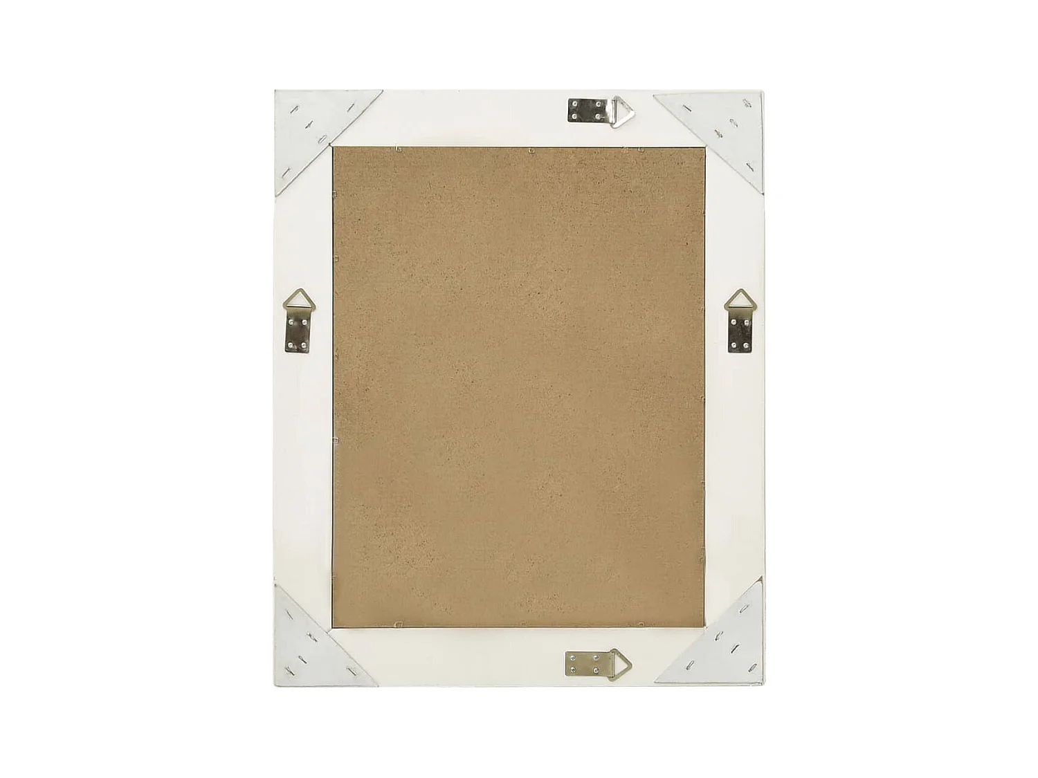 Miroir mural style baroque 50x60 cm Blanc FR69177