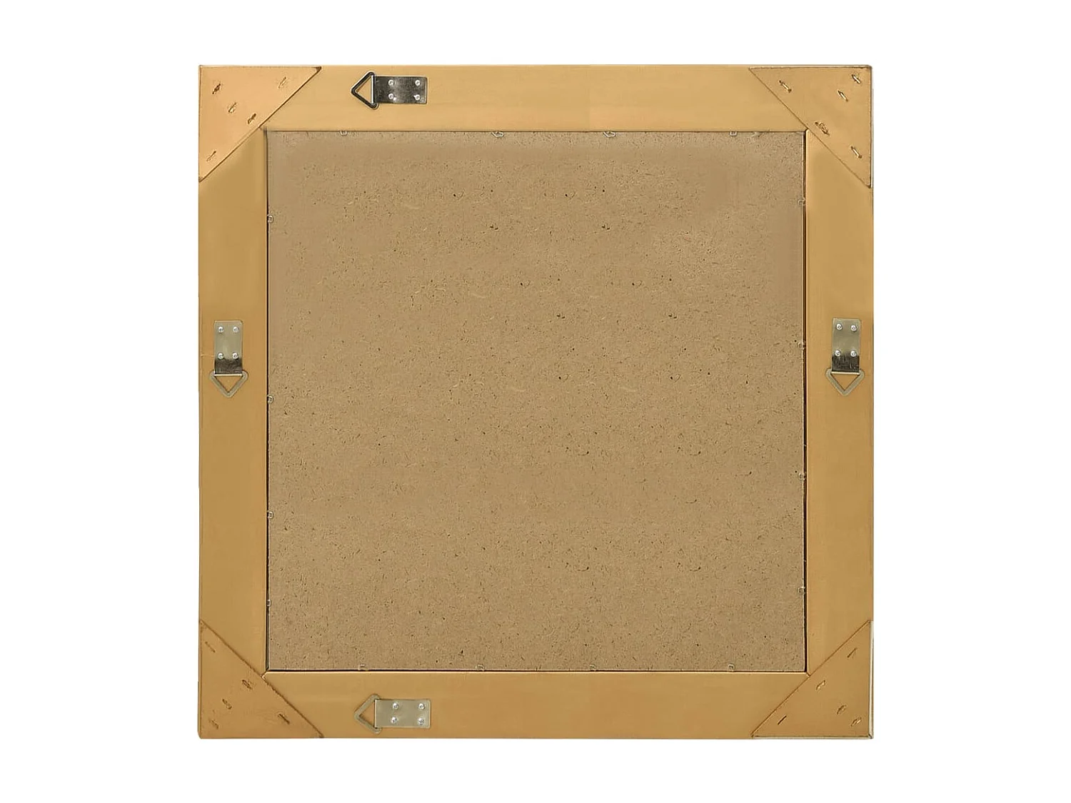 Miroir mural style baroque 60x60 cm Doré FR62153