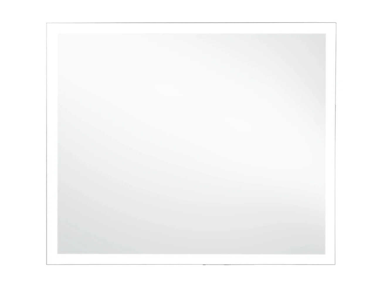 Espelho de parede LED para casa de banho 80x60 cm PT411607