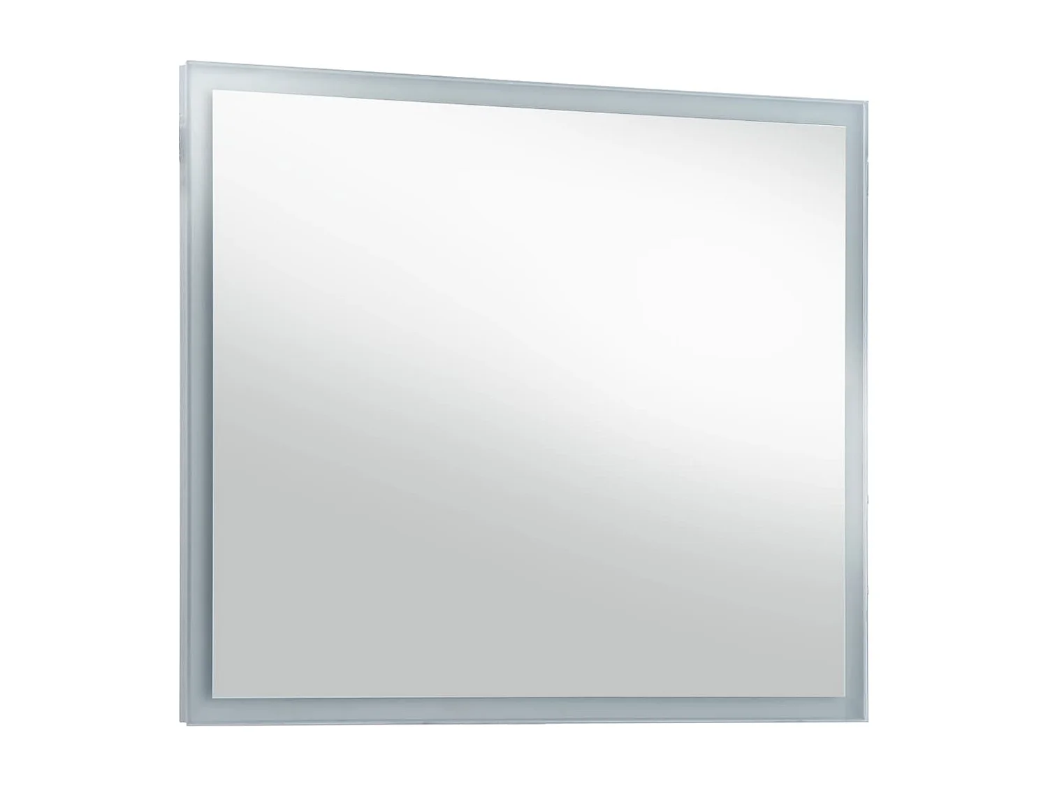 Espelho de parede LED para casa de banho 80x60 cm PT411607