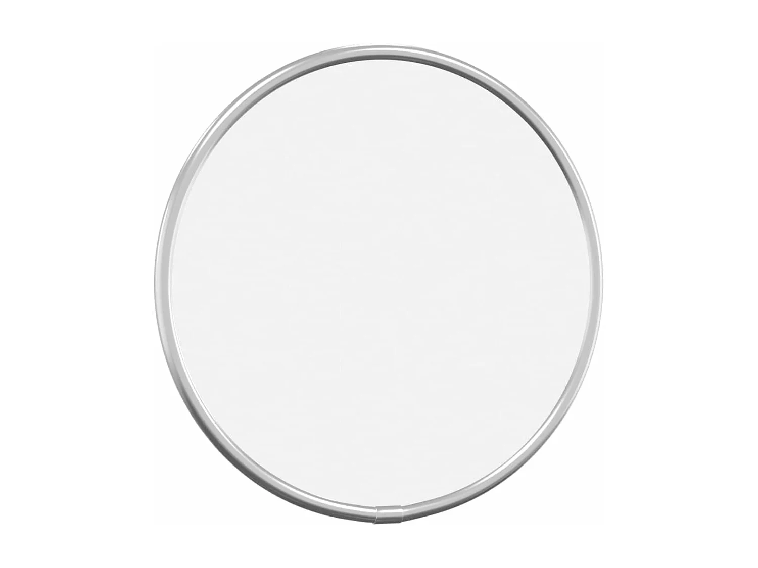 Espejo de pared redondo plateado Ø20 cm ES109823