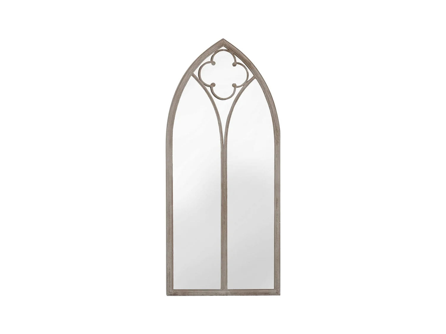 Miroir de jardin Sable 70x30 cm Fer pour utilisation extérieure FR69604