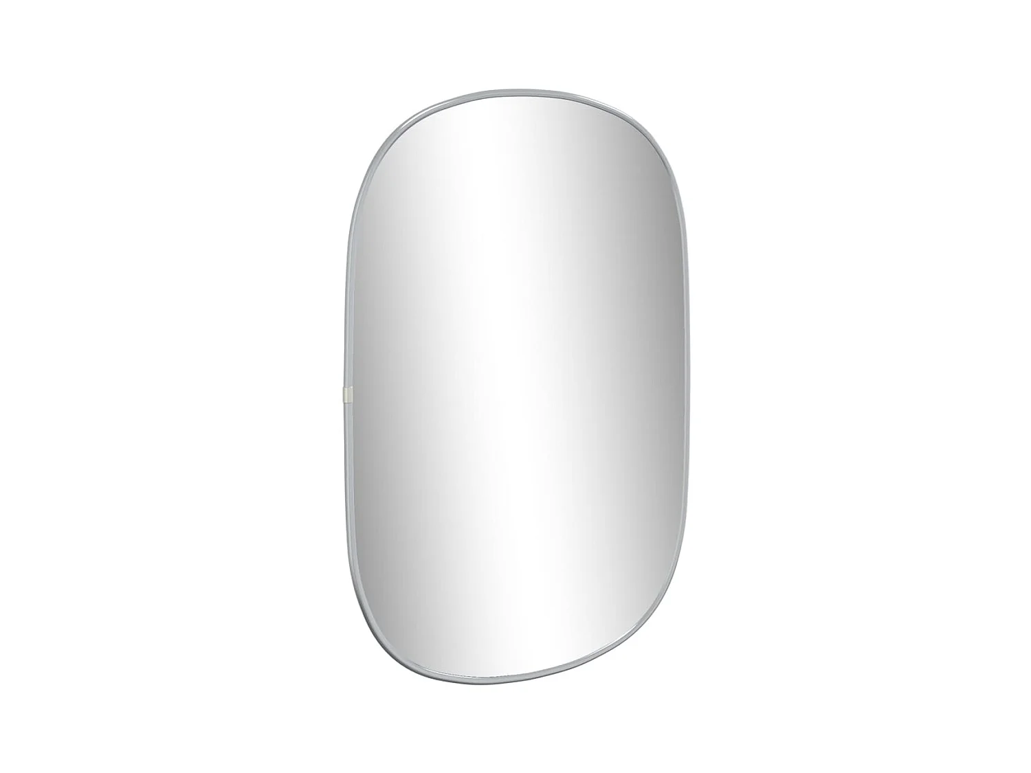 Miroir mural Argenté 60x40 cm FR94834