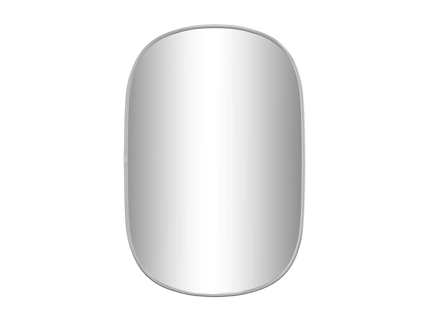 Miroir mural Argenté 60x40 cm FR94834