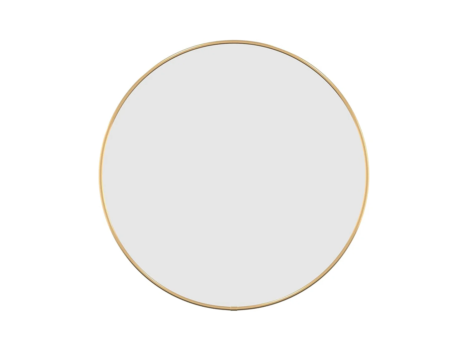 Espejo de pared redondo dorado Ø 50 cm ES662543