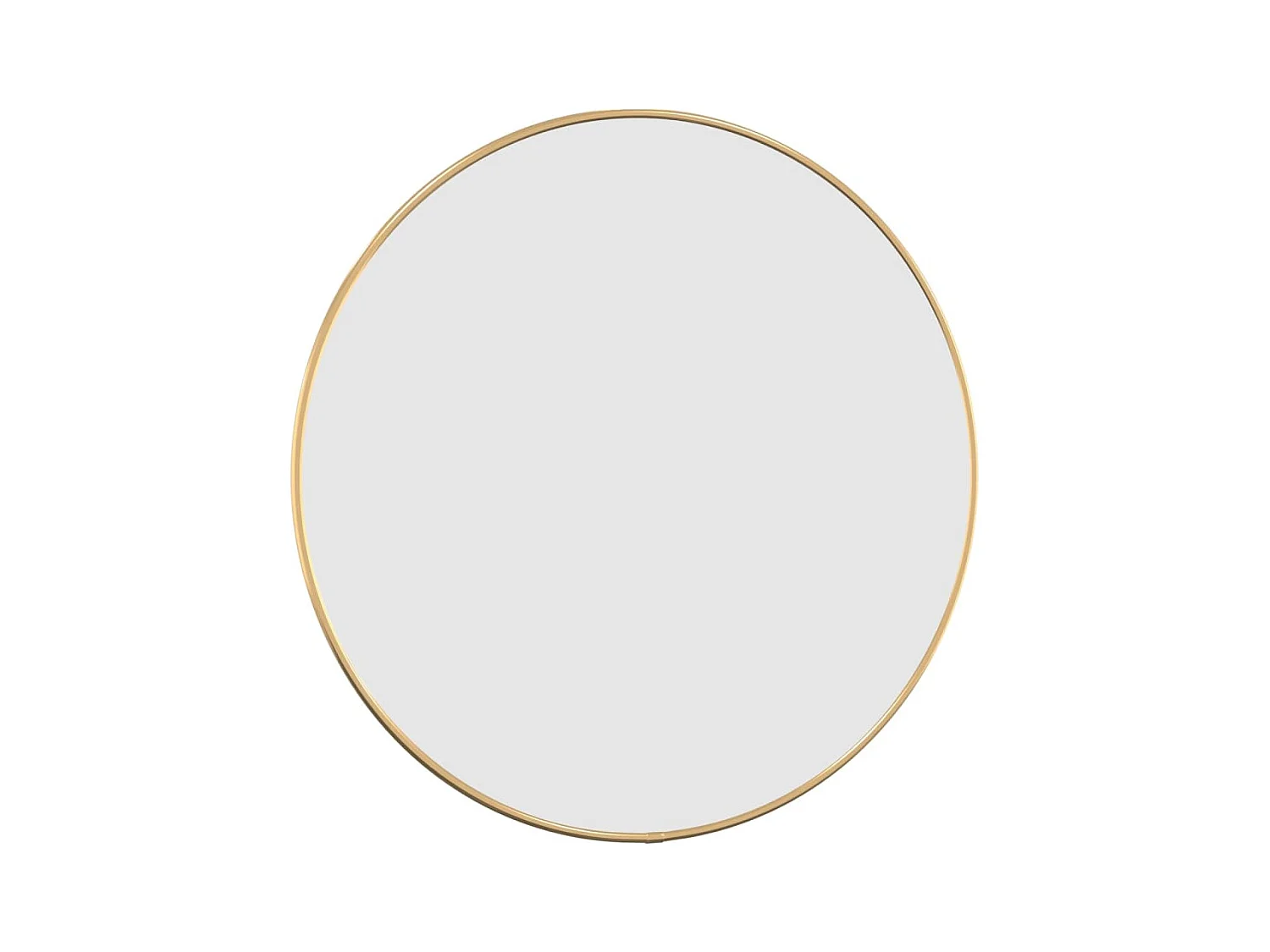 Espejo de pared redondo dorado Ø 50 cm ES662543