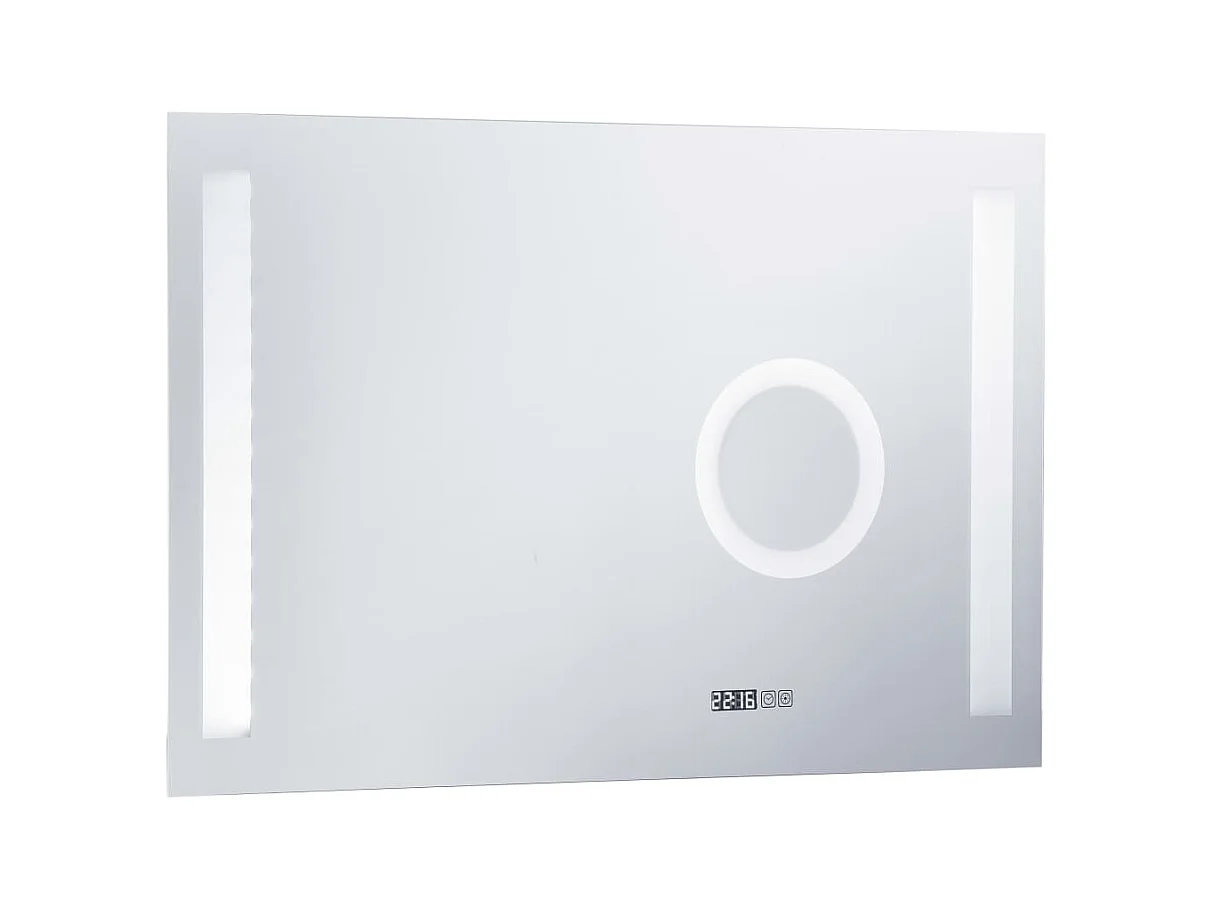Miroir mural à LED de salle de bain et capteur tactile 100x60cm FR92420