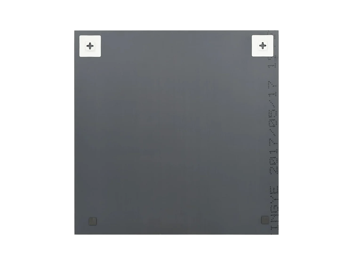 Espejo de pared cuadrado vidrio 50x50 cm ES982071