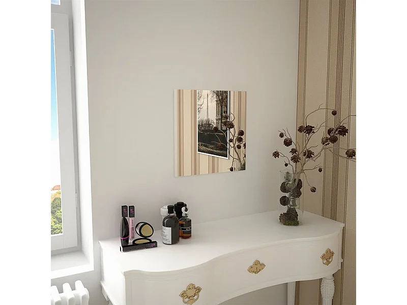 Wandspiegel vierkant 40x40 cm glas BE202706