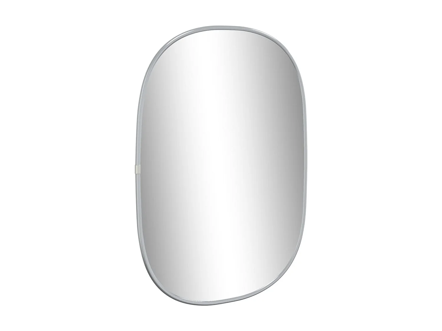 Miroir mural Argenté 50x35 cm FR14934