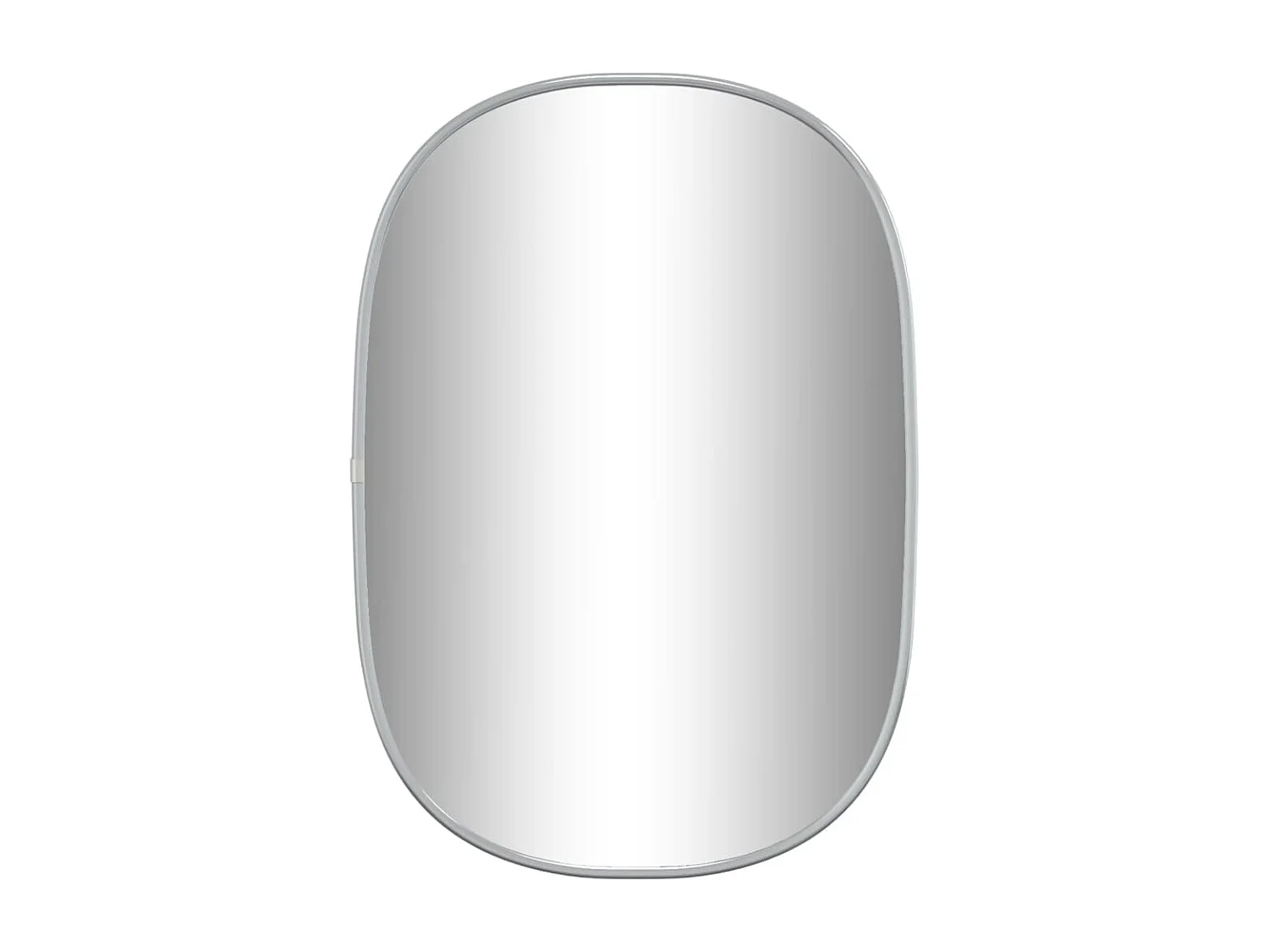 Miroir mural Argenté 50x35 cm FR14934