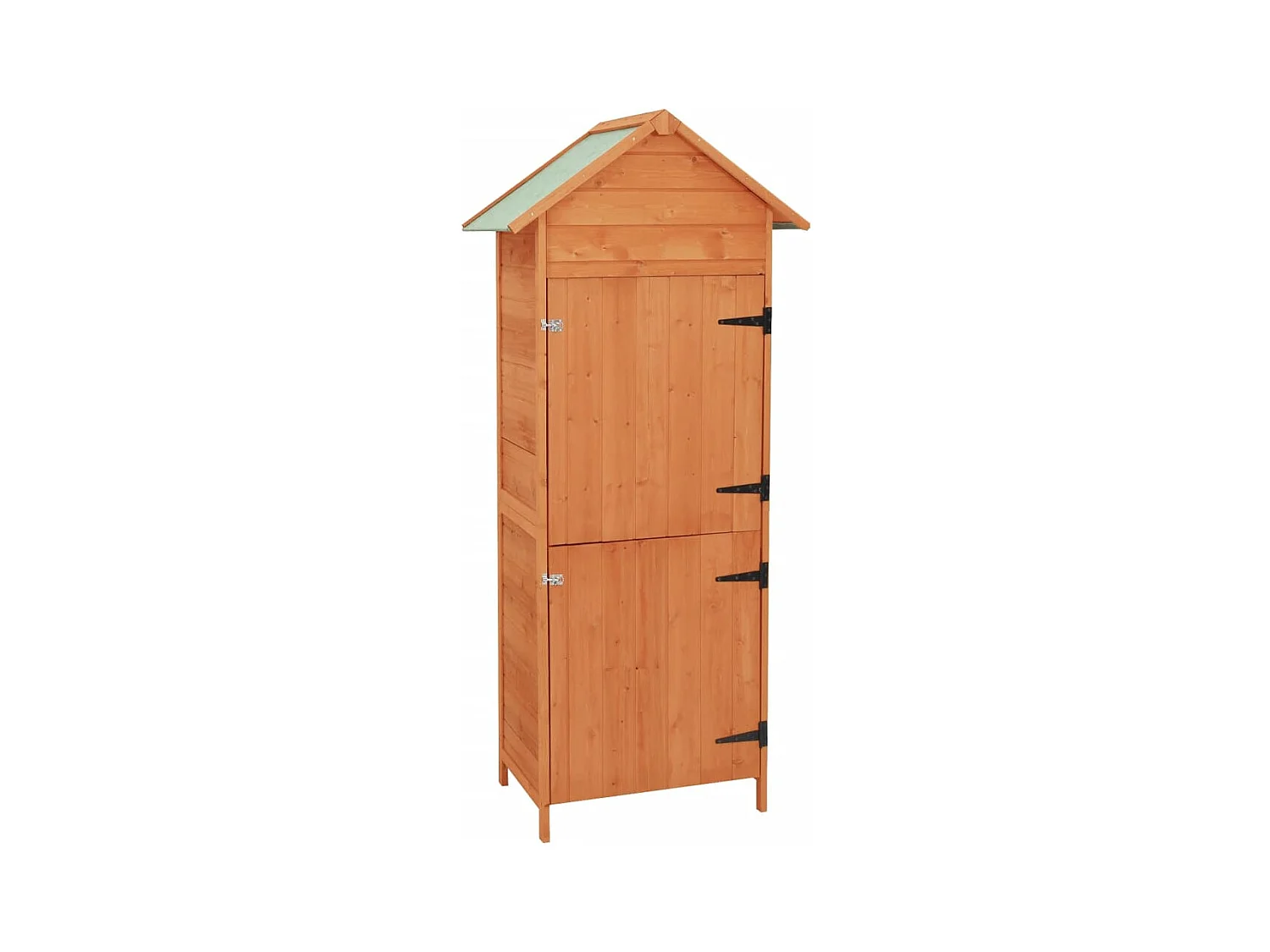 Armoire de rangement de jardin Marron 42,5x64x190 cm FR45985