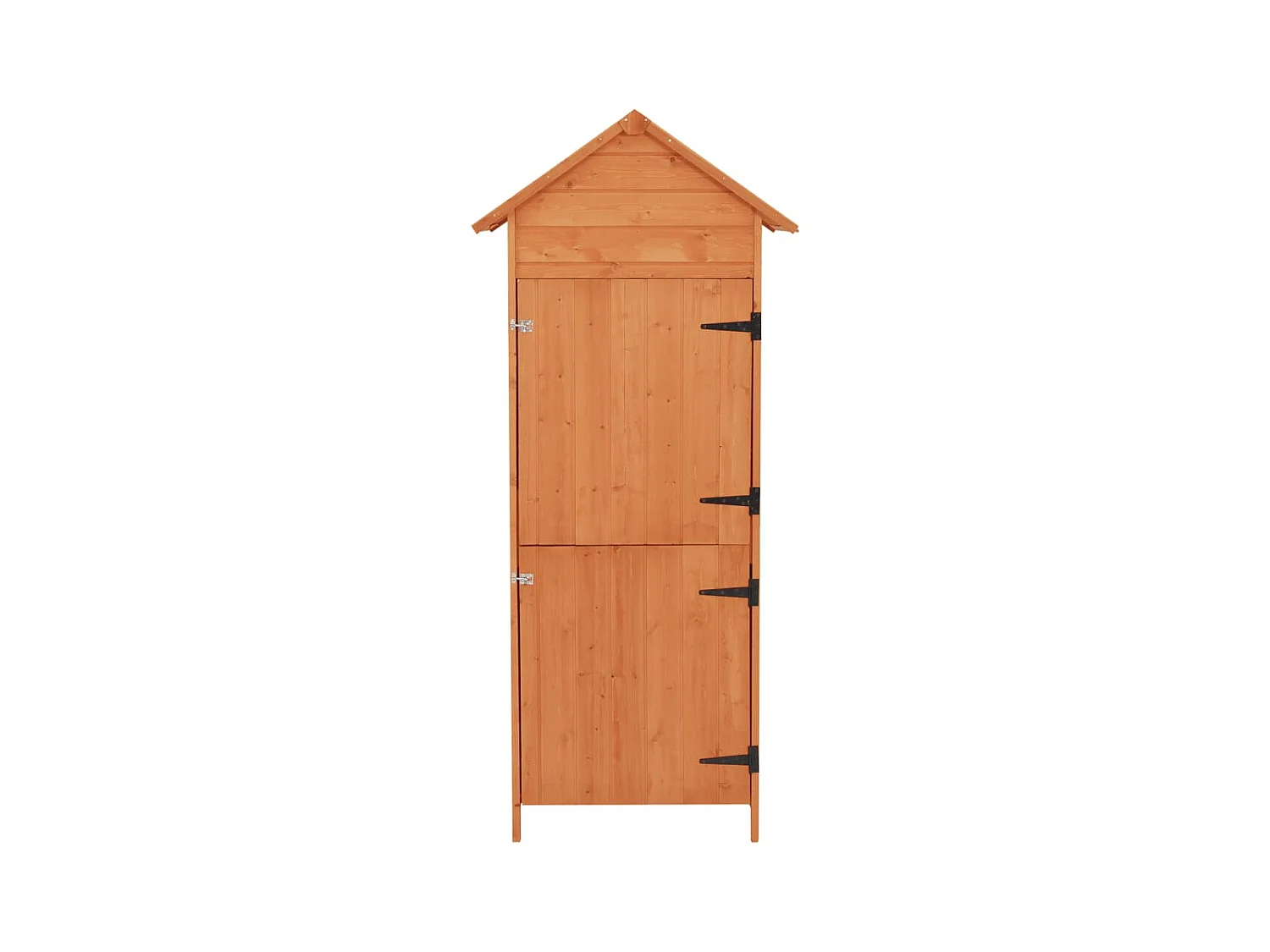 Armoire de rangement de jardin Marron 42,5x64x190 cm FR45985