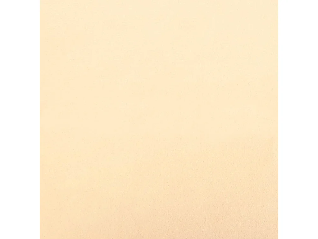 Tabouret bas rond Abricot Velours FR23981