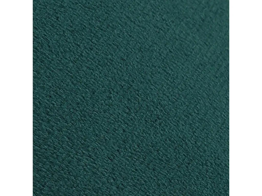 Tabouret bas Vert foncé et doré Velours FR75864