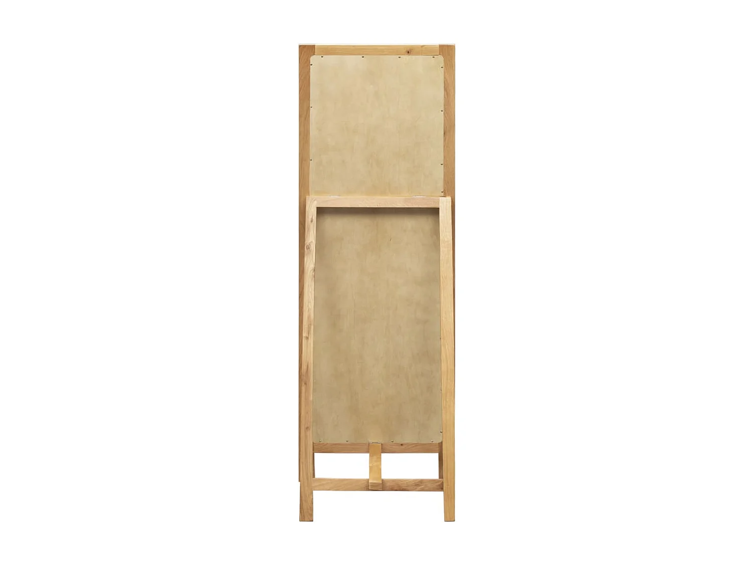Miroir sur pied 48x46,5x150 cm Bois de chêne solide FR75469