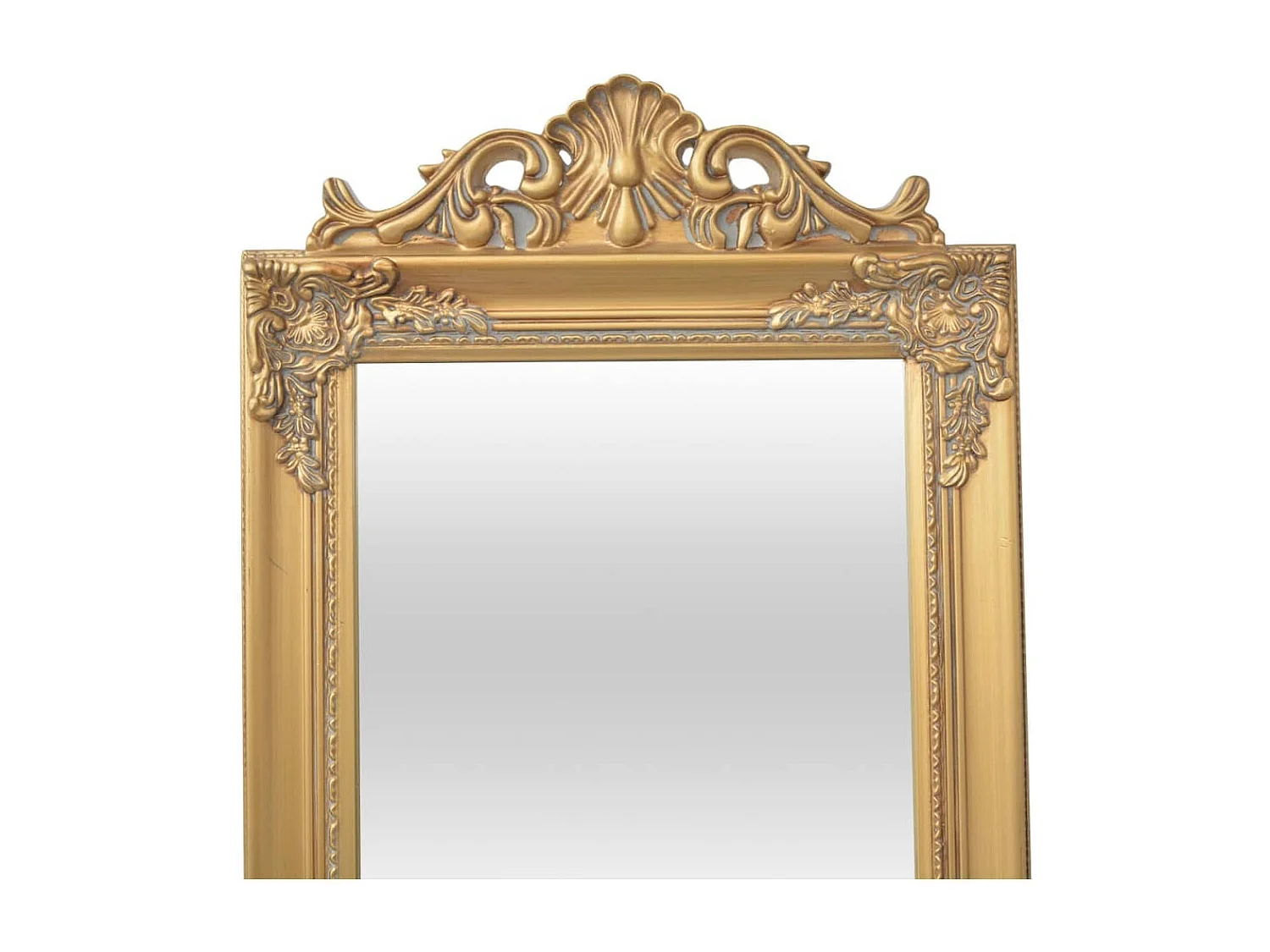 Vrijstaande spiegel Barok 160x40cm goud BE616558