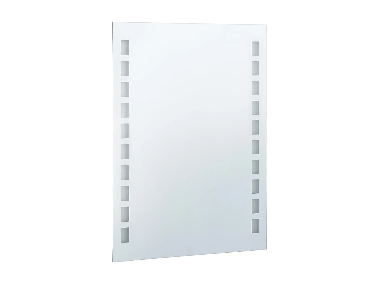 Miroir mural à LED pour salle de bains 60x80 cm FR97854