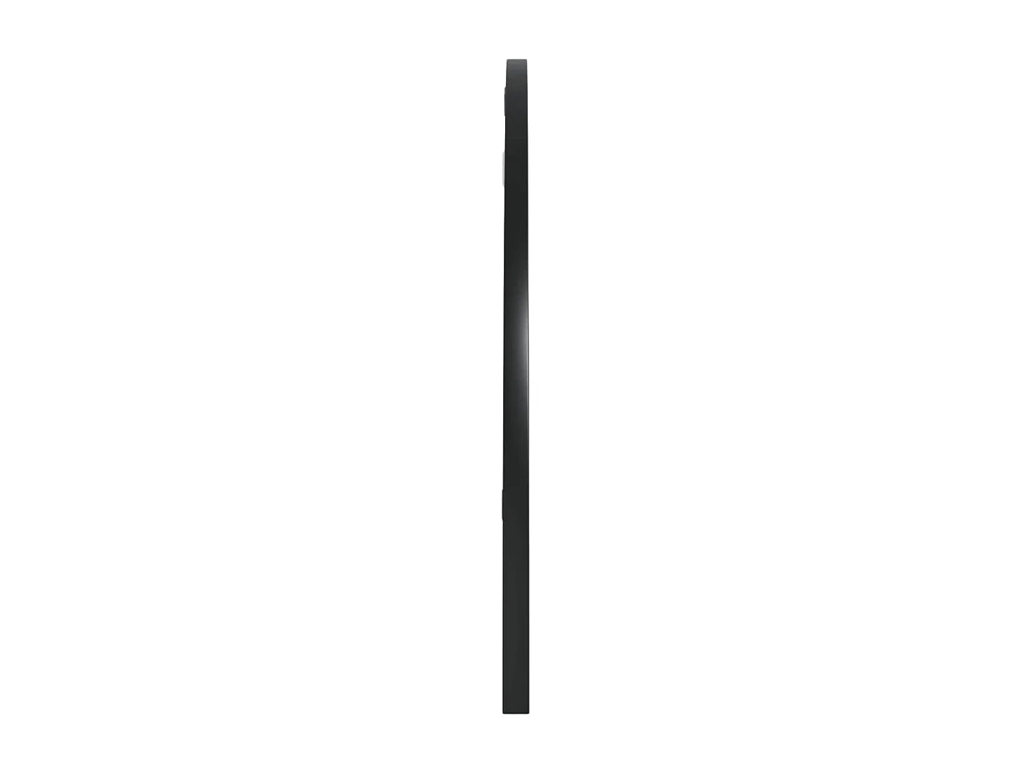 Espejo de pared arco de hierro negro 80x40 cm ES286497
