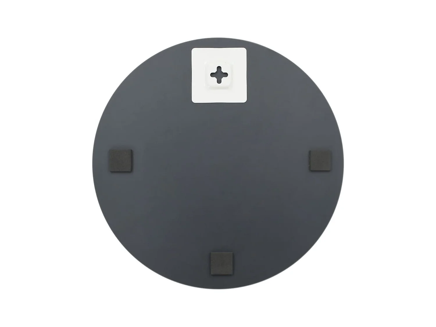 Espejo de pared sin marco con luces LED redondo de vidrio ES564443