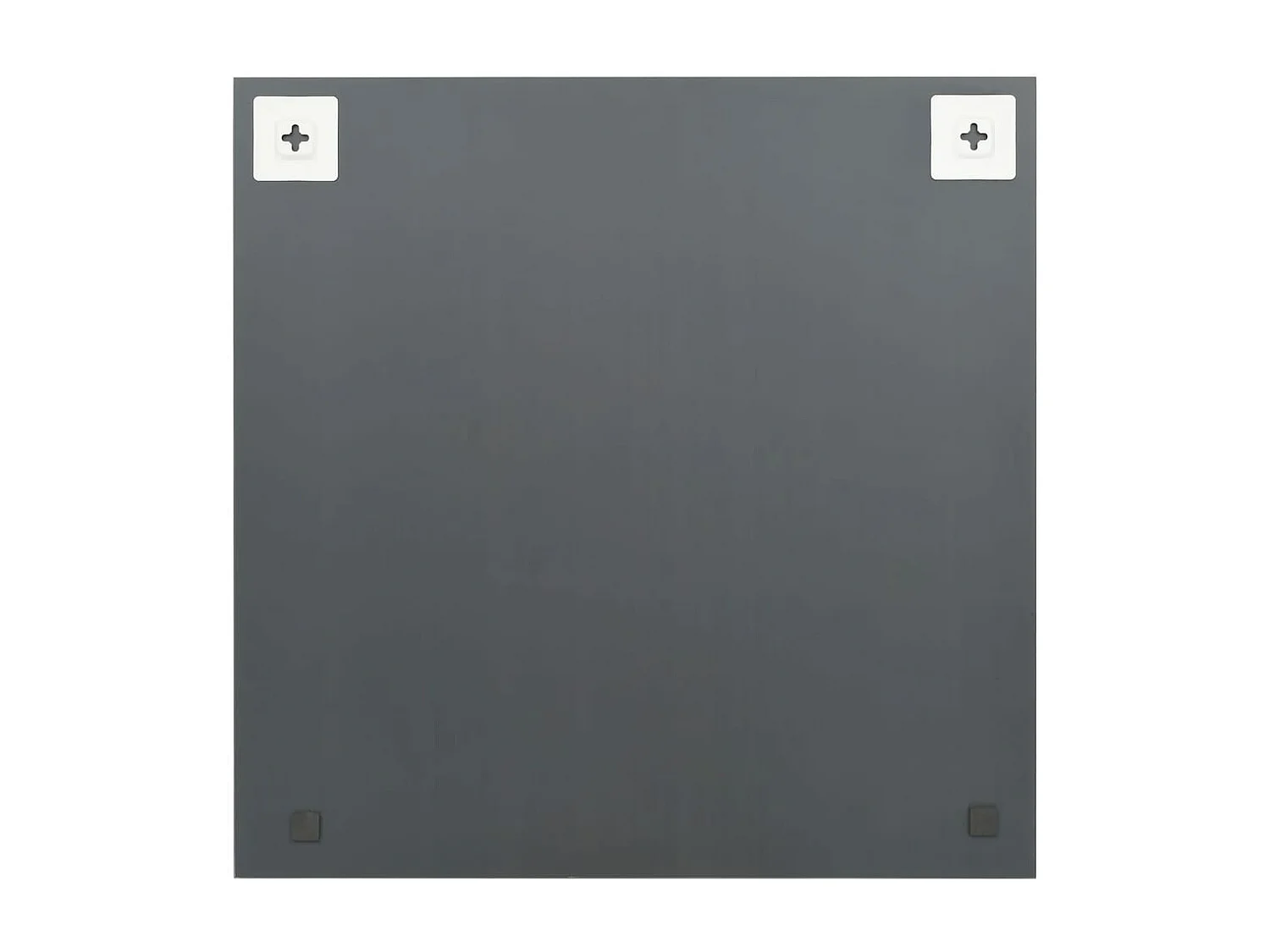 Miroir mural avec lampes LED Carré Verre FR17951