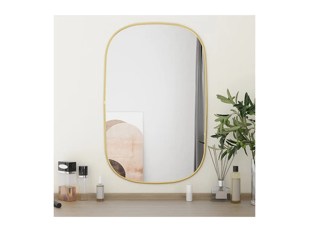 Miroir mural Doré 70x45 cm FR77772