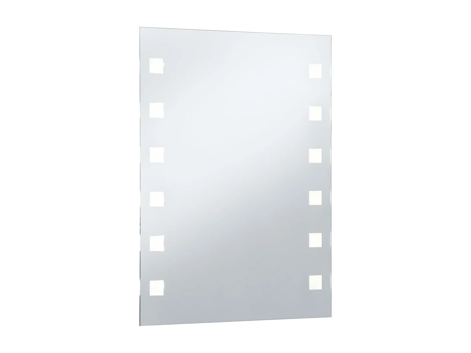 Miroir mural à LED pour salle de bains 60x80 cm FR77342