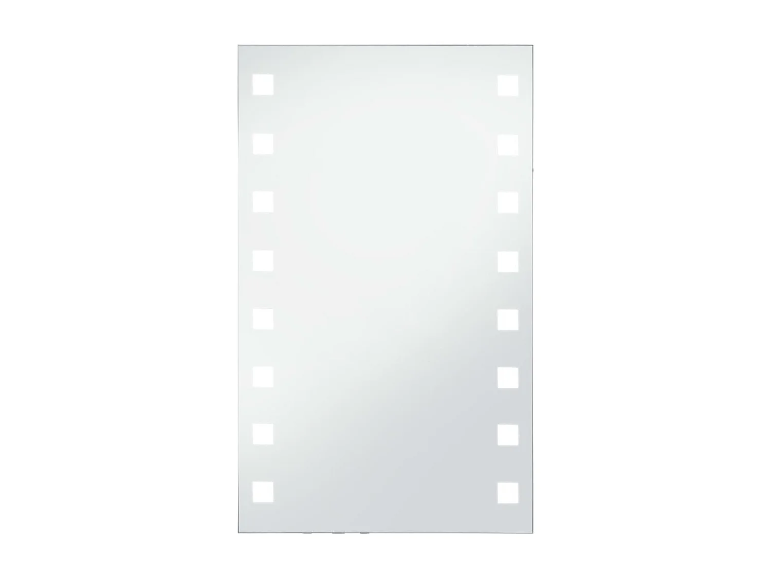 Miroir mural à LED pour salle de bains 60x100 cm FR20553