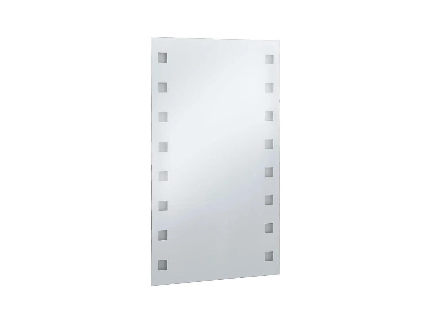 Miroir mural à LED pour salle de bains 60x100 cm FR20553