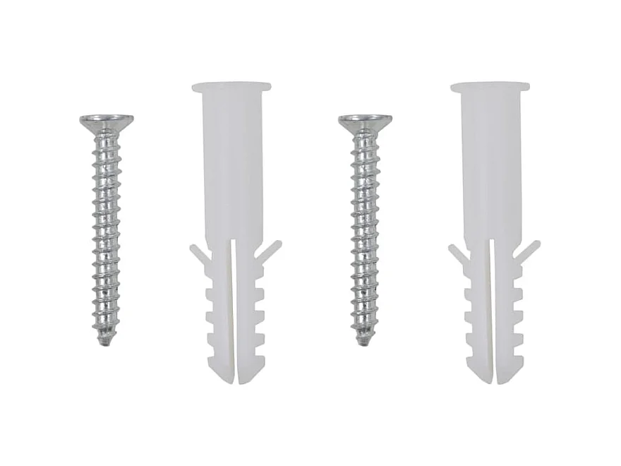 Espejos de pared cuadrados 2 unidades vidrio 50x50 cm ES698397