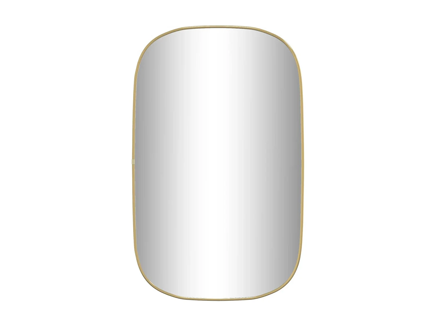 Miroir mural Doré 80x50 cm FR28314