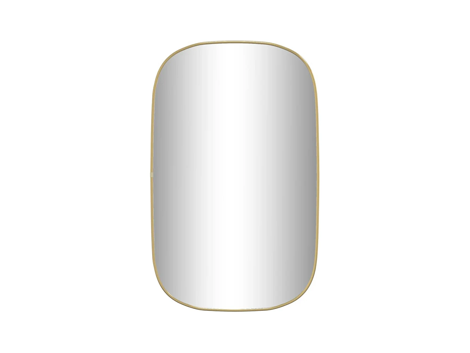 Miroir mural Doré 80x50 cm FR28314