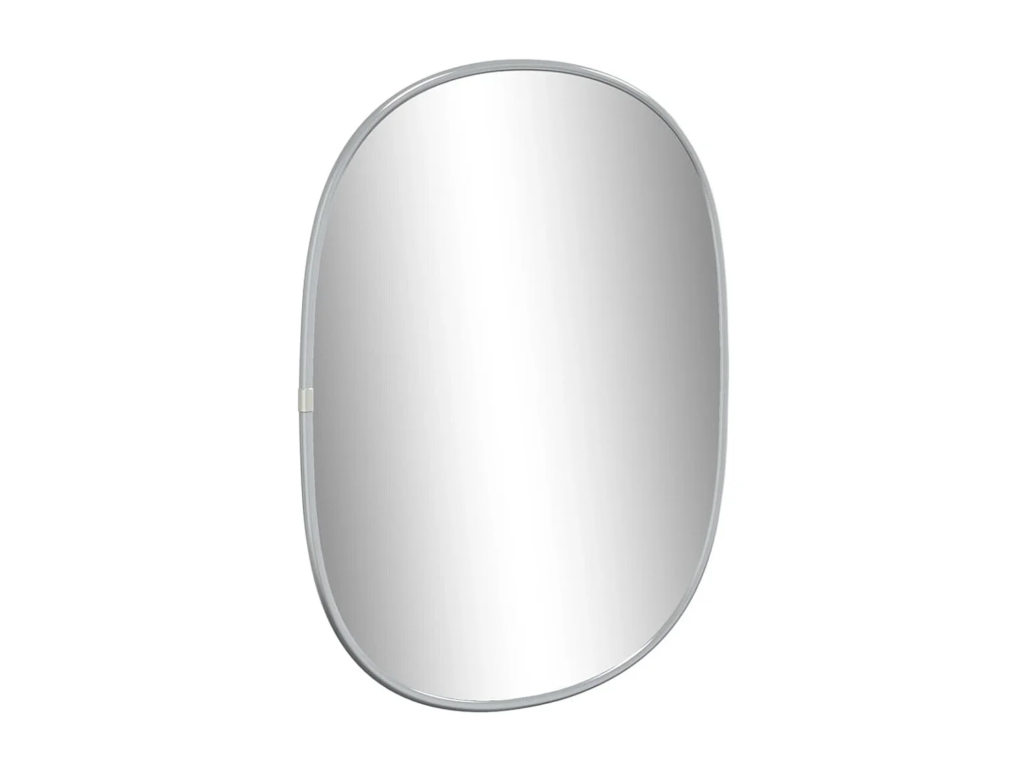 Miroir mural Argenté 40x30 cm FR17921