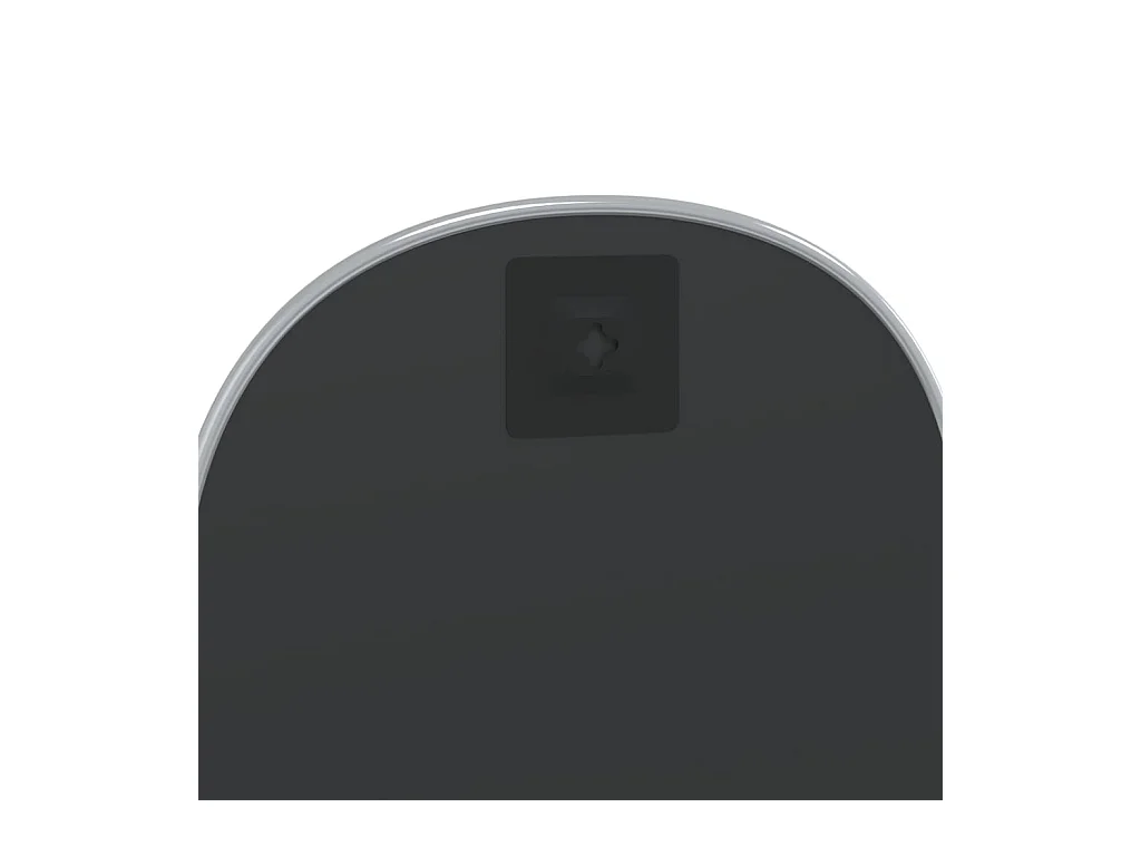 Espejo de pared plateado 40x30 cm ES899924