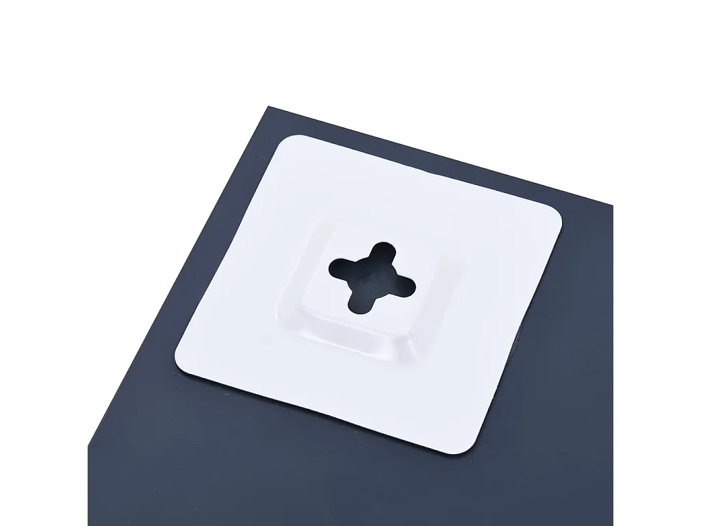 Miroir mural avec étagère 40x40 cm Verre trempé FR54776